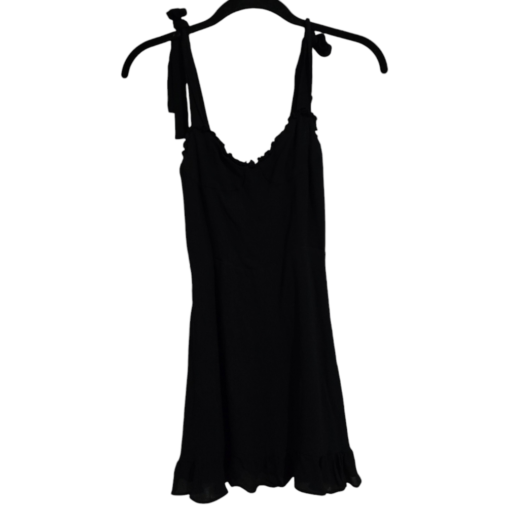 Reformation Christine Mini Dress Black size 2